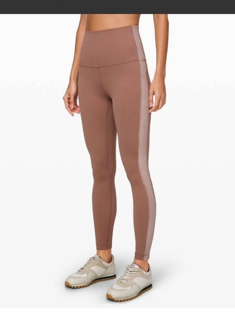 Lululemon Align Super High-Rise Velvet Side Legging in Spanish Oak
